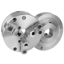 Chuck Kit for Haas HRT-A6 Series Rotary Tables, 3-Jaw, Adjustable, Cast Iron Body, A6 Mount, 8