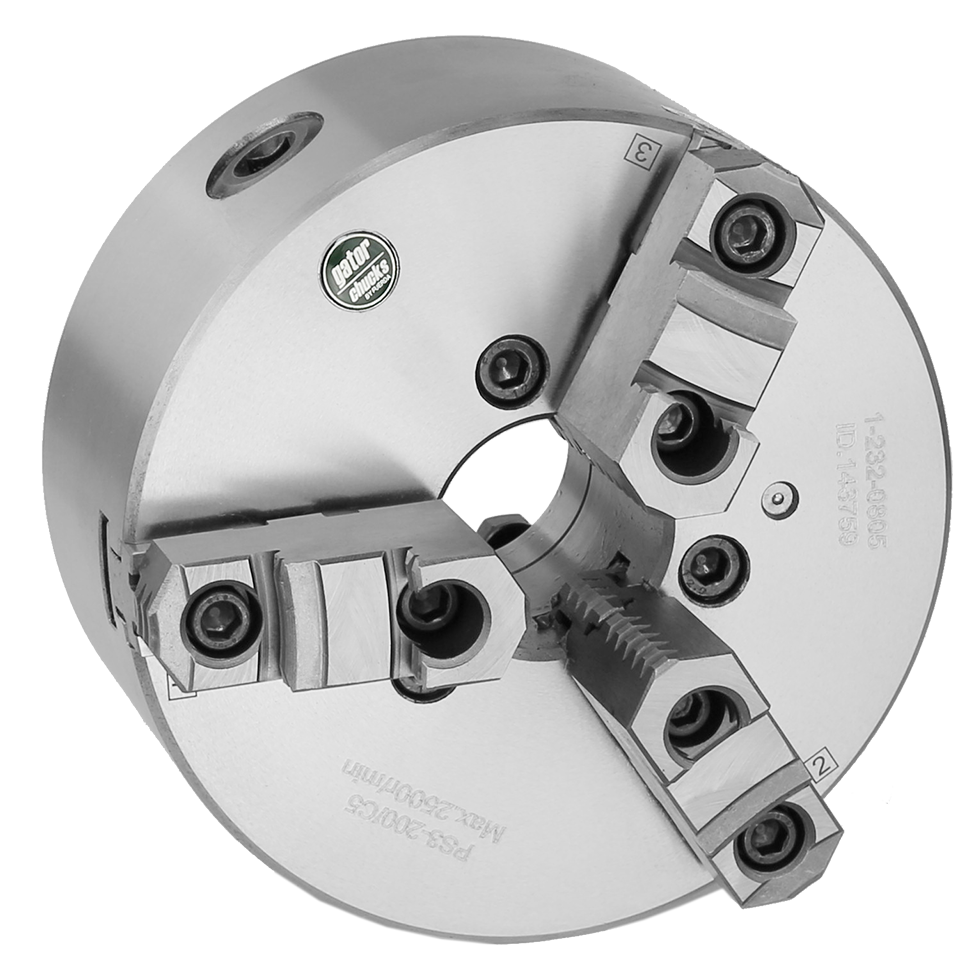 3-Jaw Scroll Chuck, 12