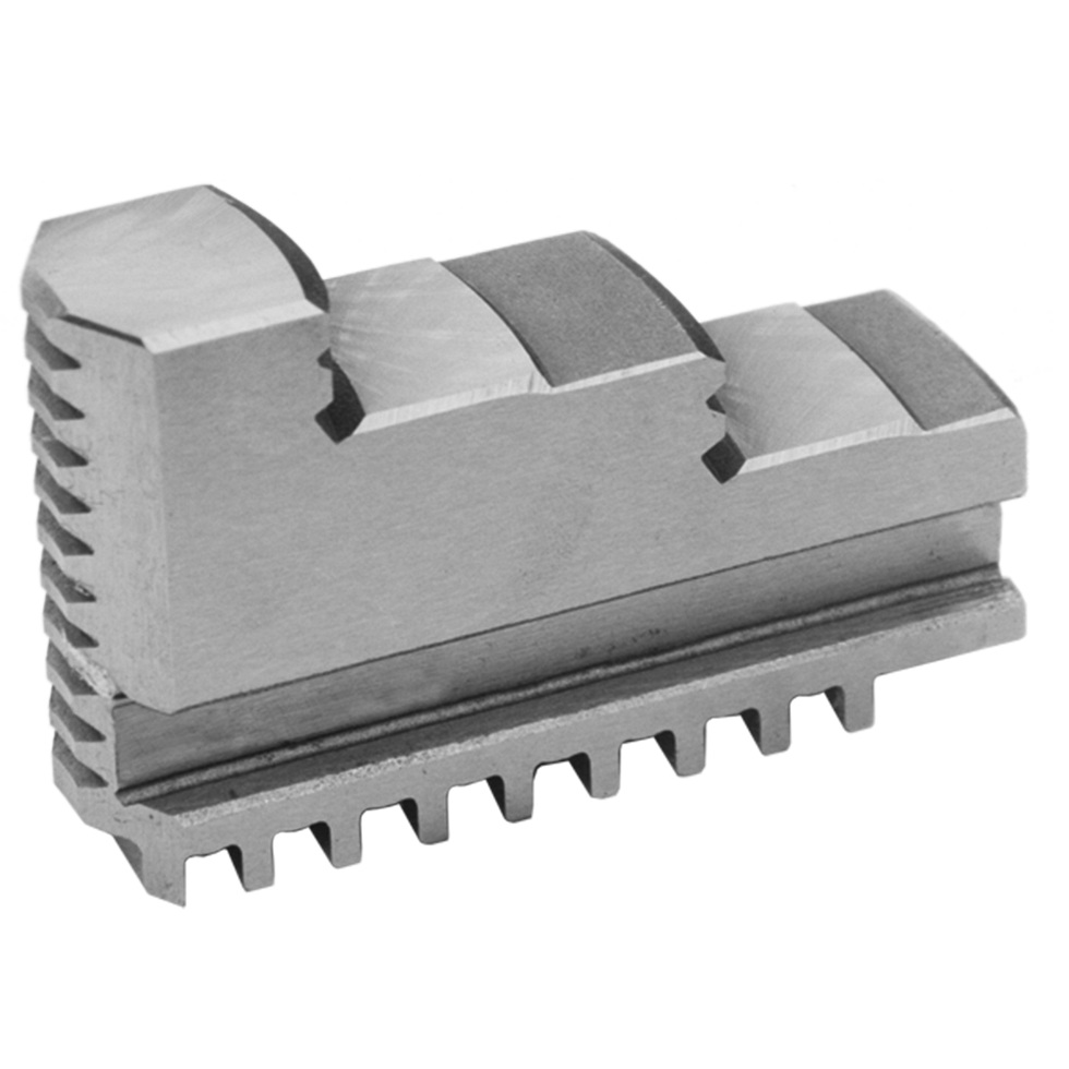 OD Hard Solid Jaws for 3-Jaw Scroll Chucks 8